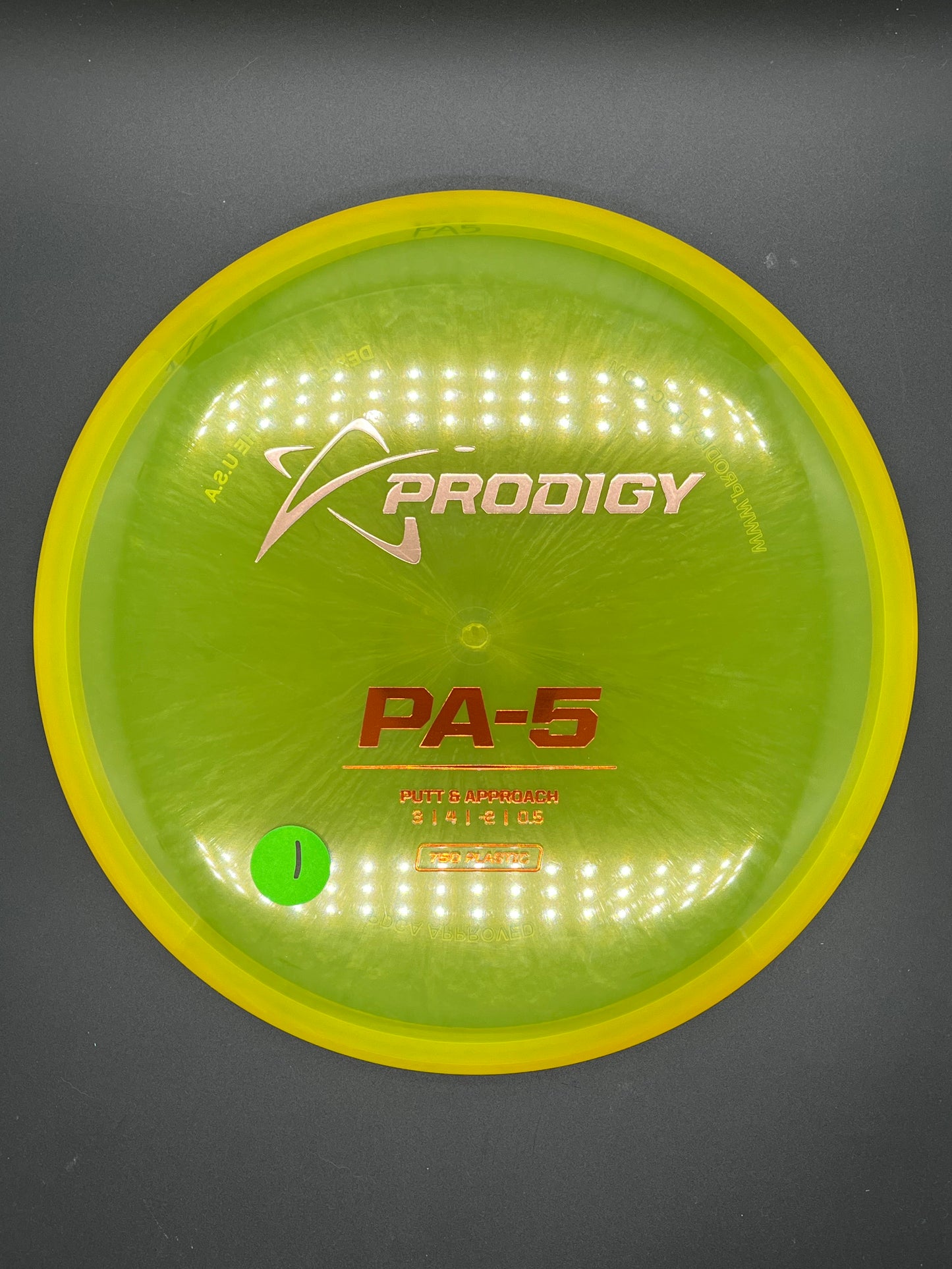 Prodigy 750 Plastic PA5