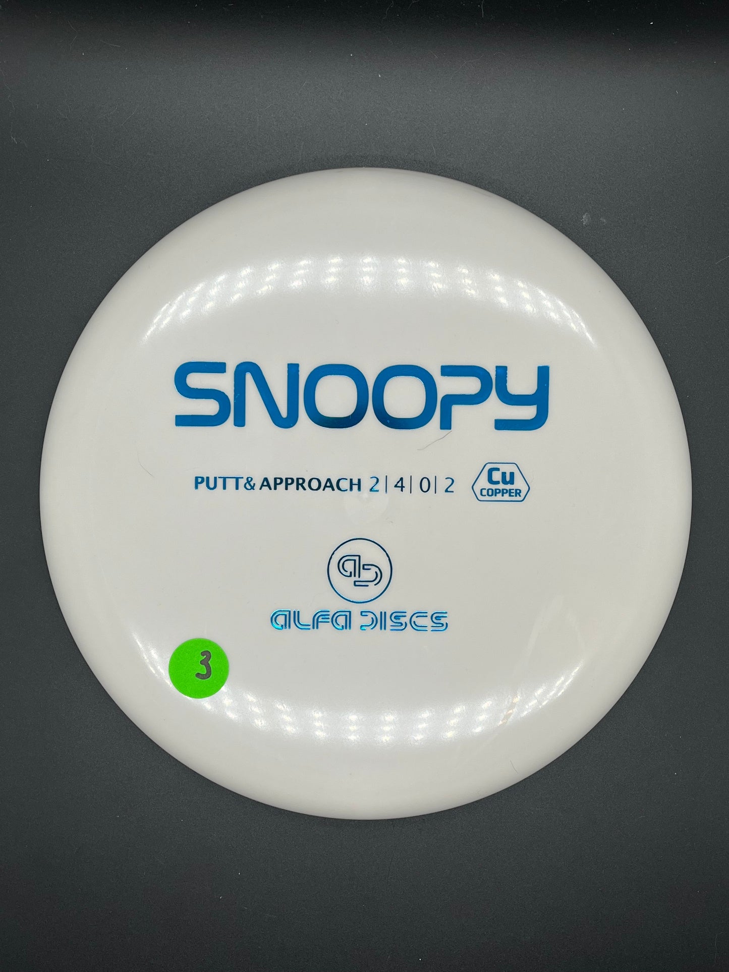 Alfa Discs Copper Snoopy