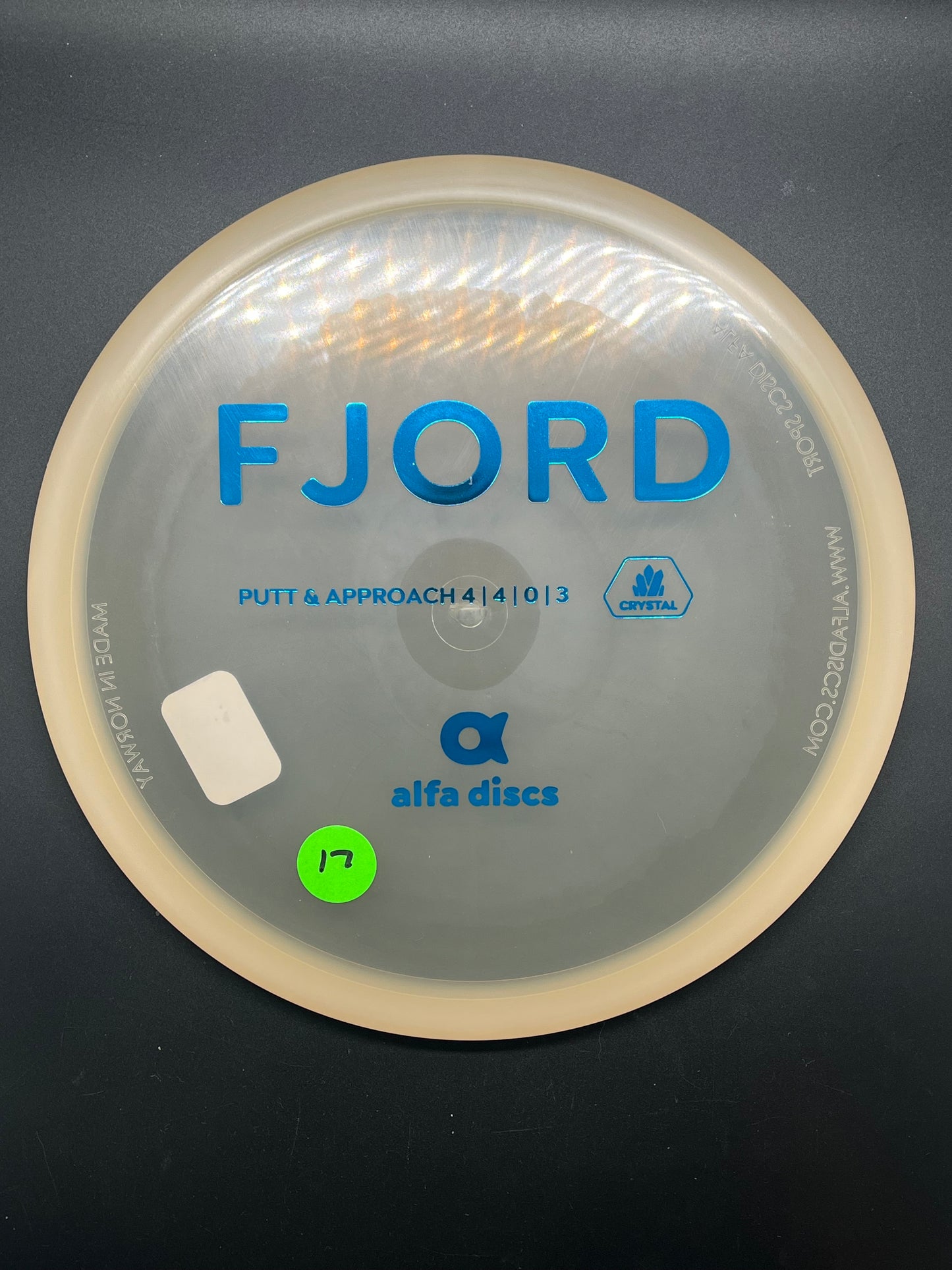Alfa Discs Crystal Fjord