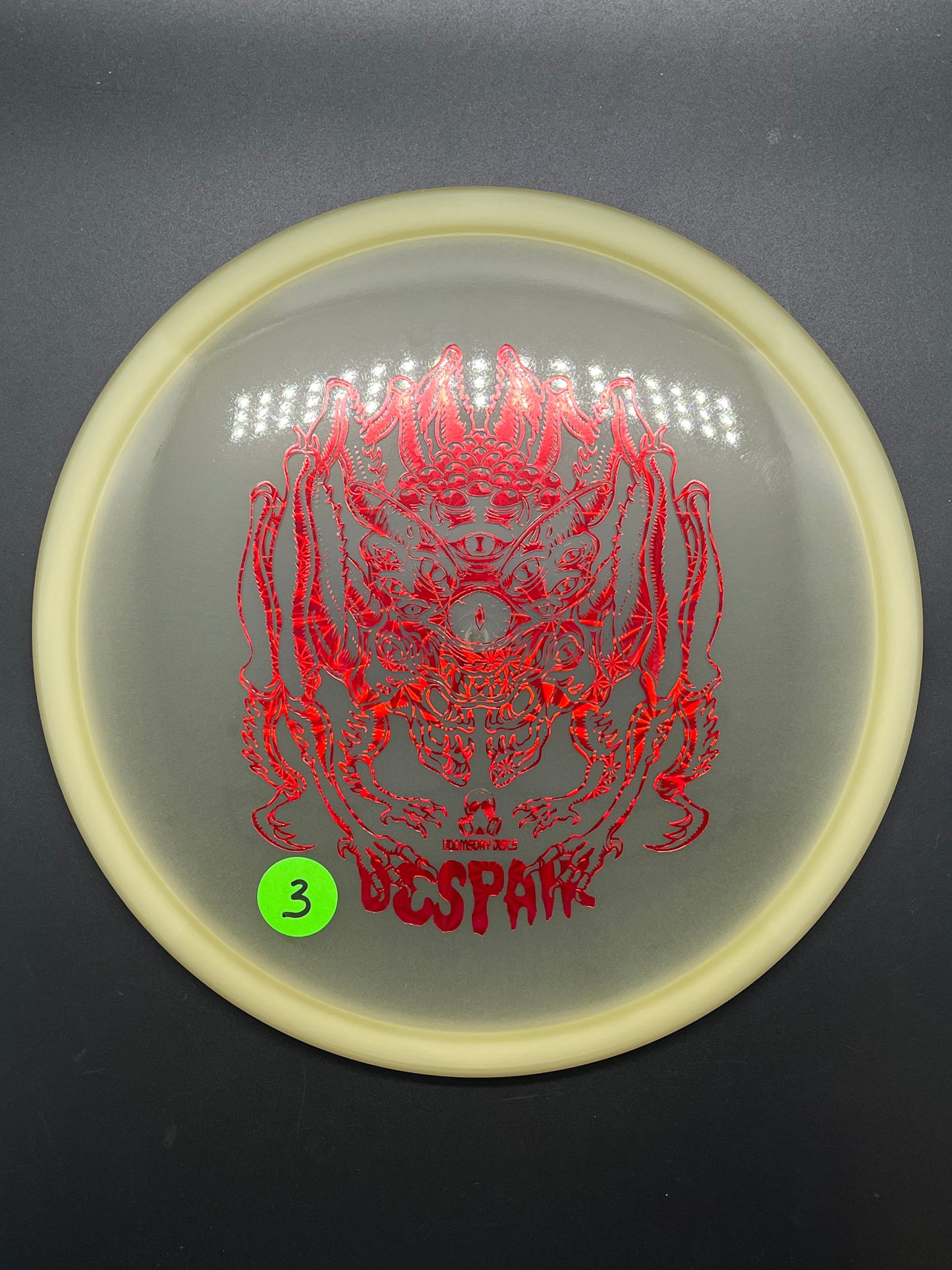 Doomsday Discs Glow Isolation Despair