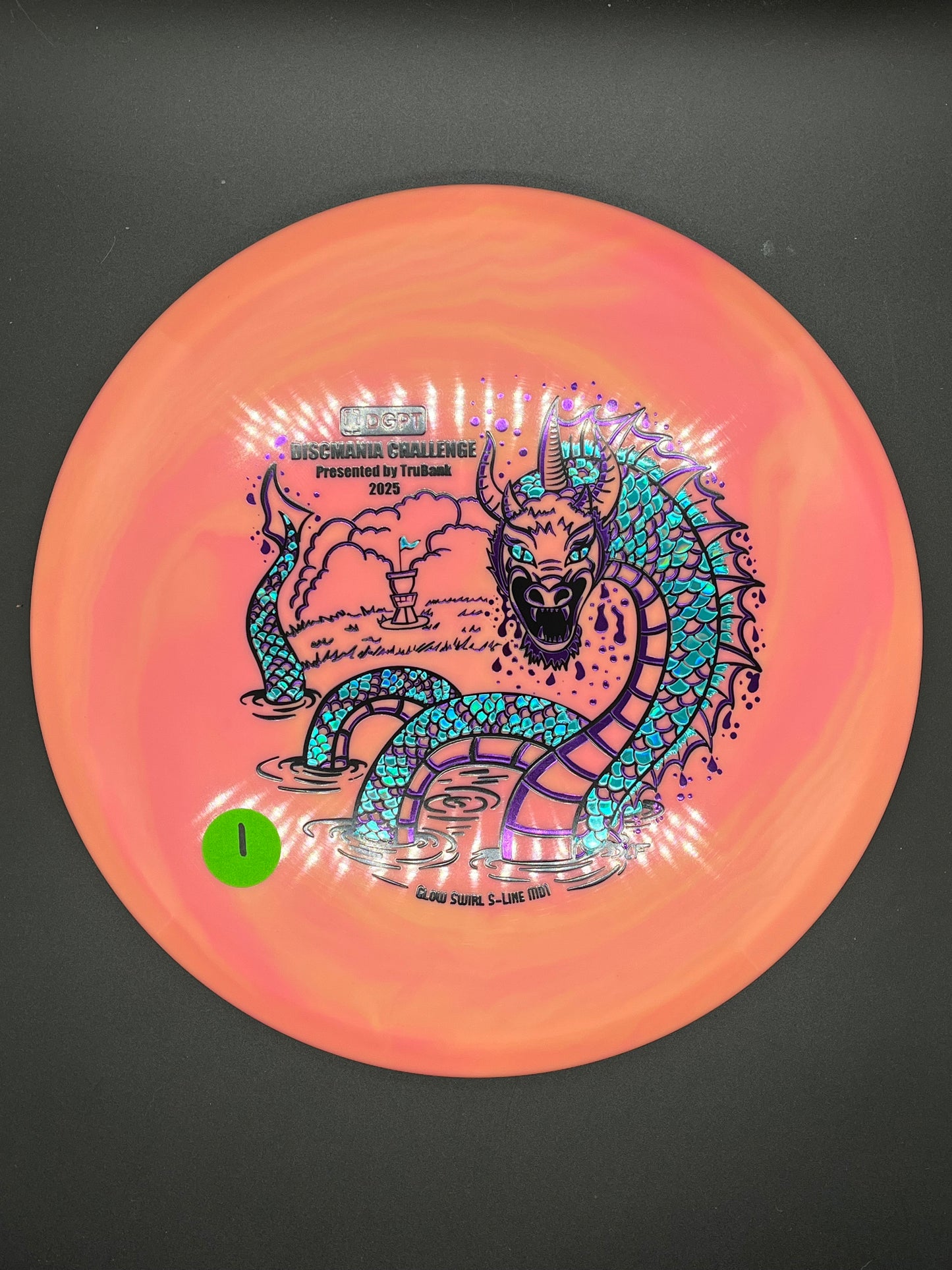 Discmania Limited Edition Glow Swirl S-Line MD1