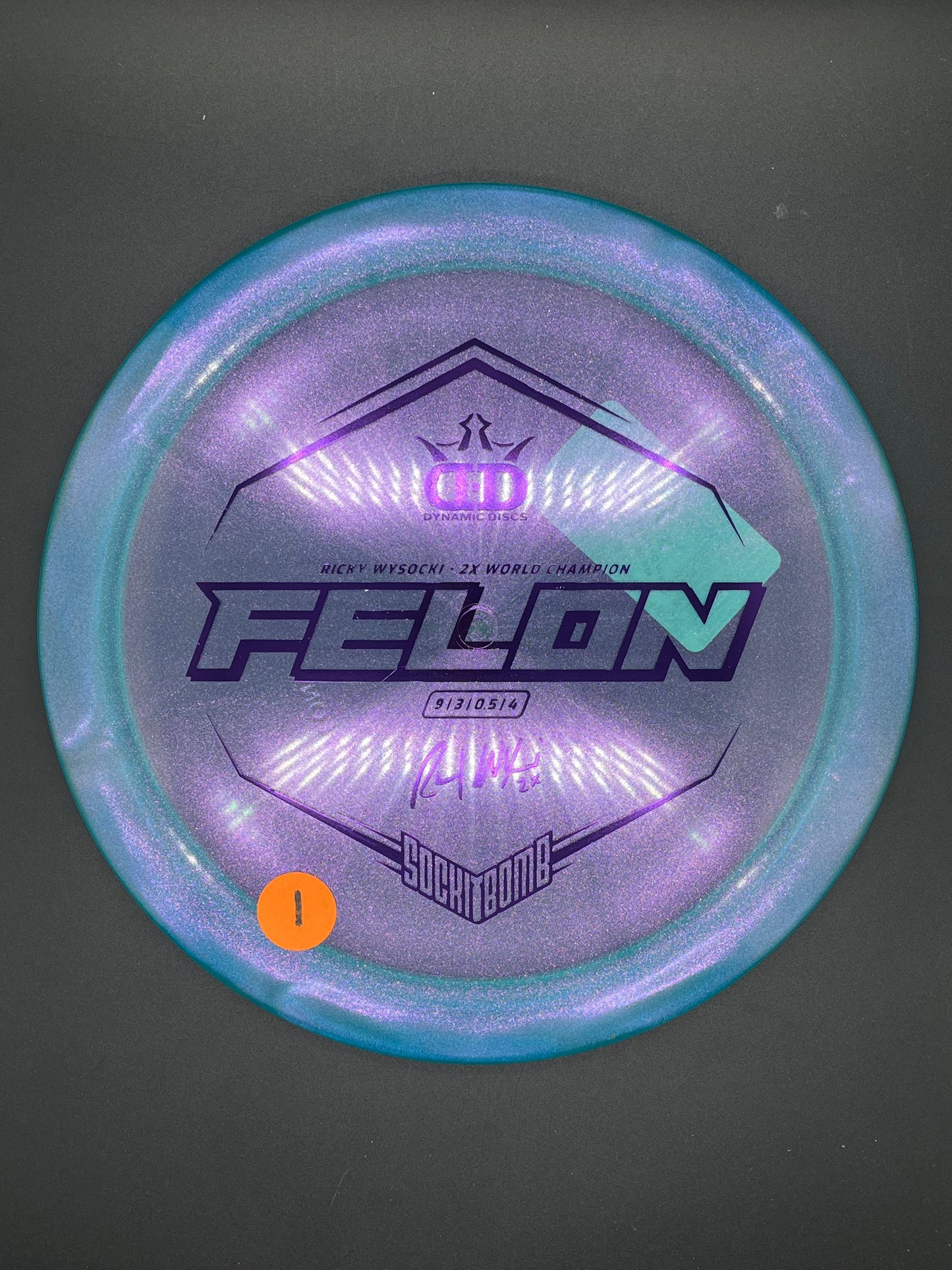 Dynamic Discs Signature Lucid-Ice Glimmer Felon