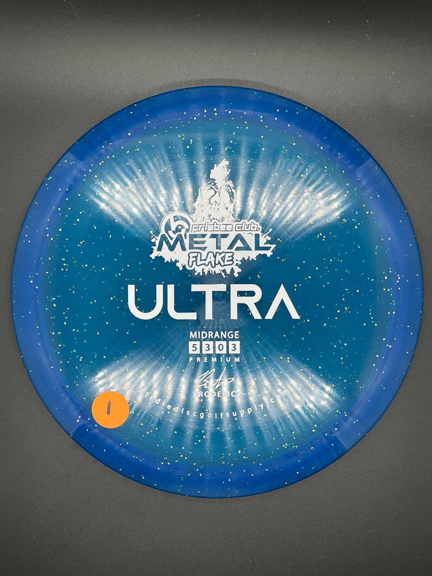 Birdie Disc Golf Supply Metal Flake Premium Infinity Ultra