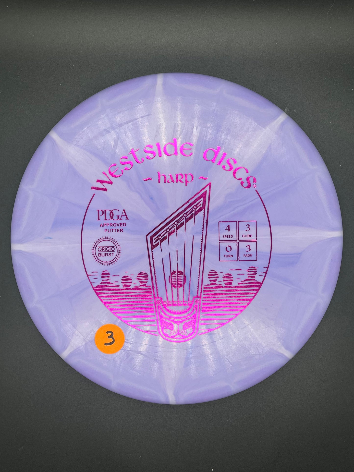 Westside Discs Origio Burst Harp