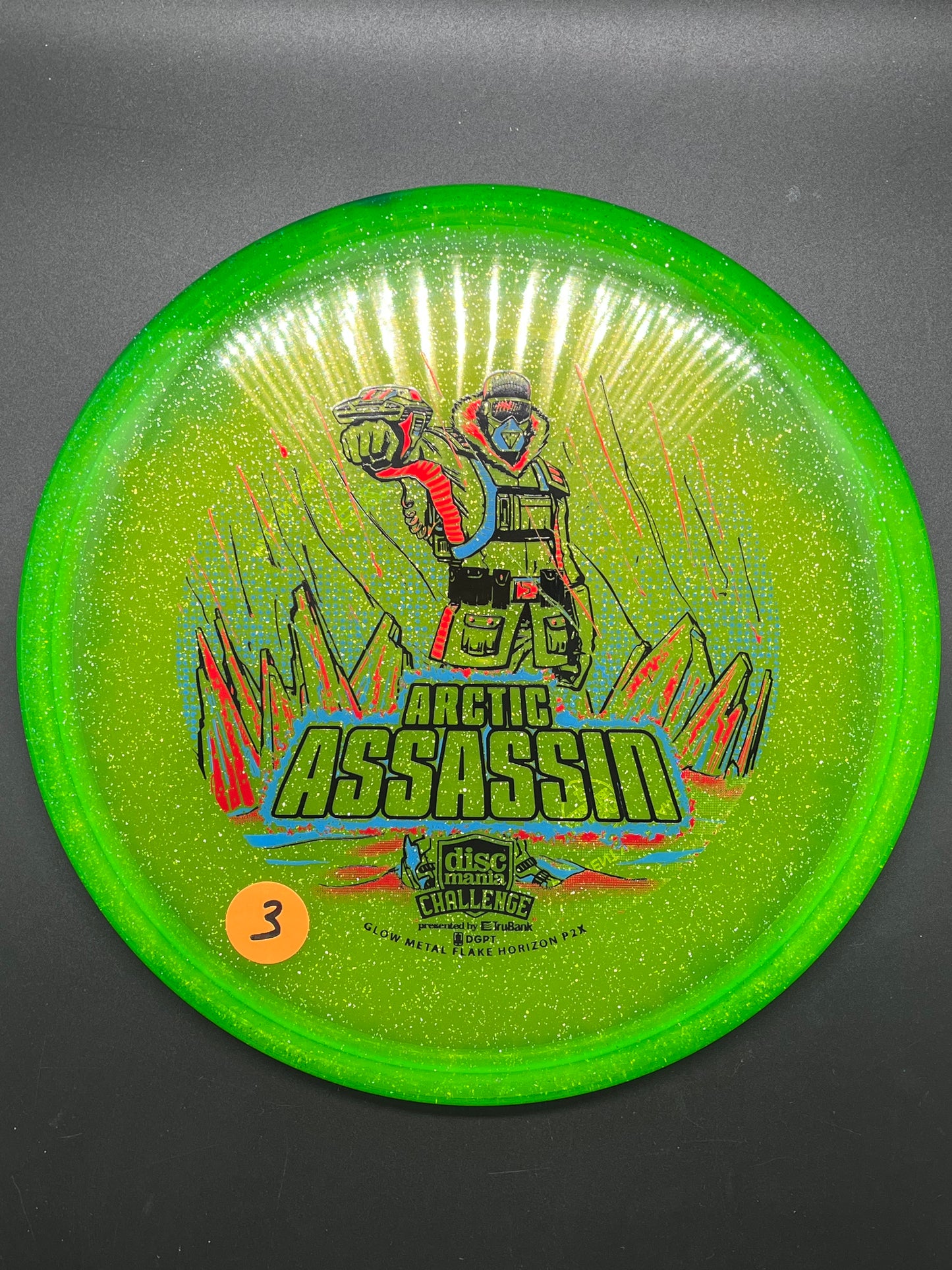 Discmania Metal Flake Horizon C-Line P2x Arctic Assassin