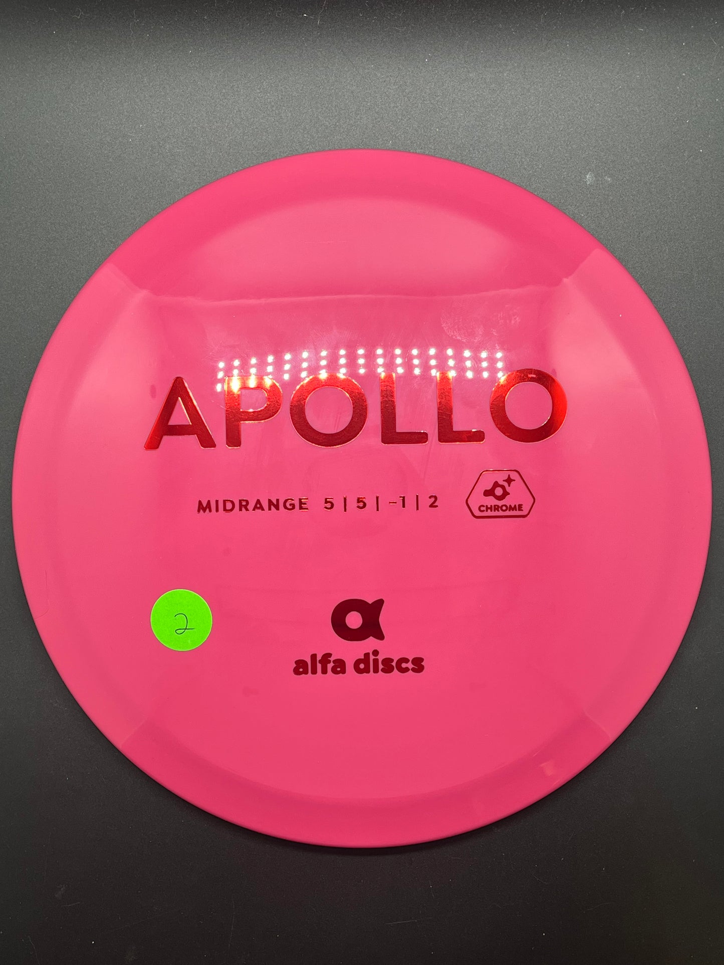 Alfa Discs Chrome Apollo