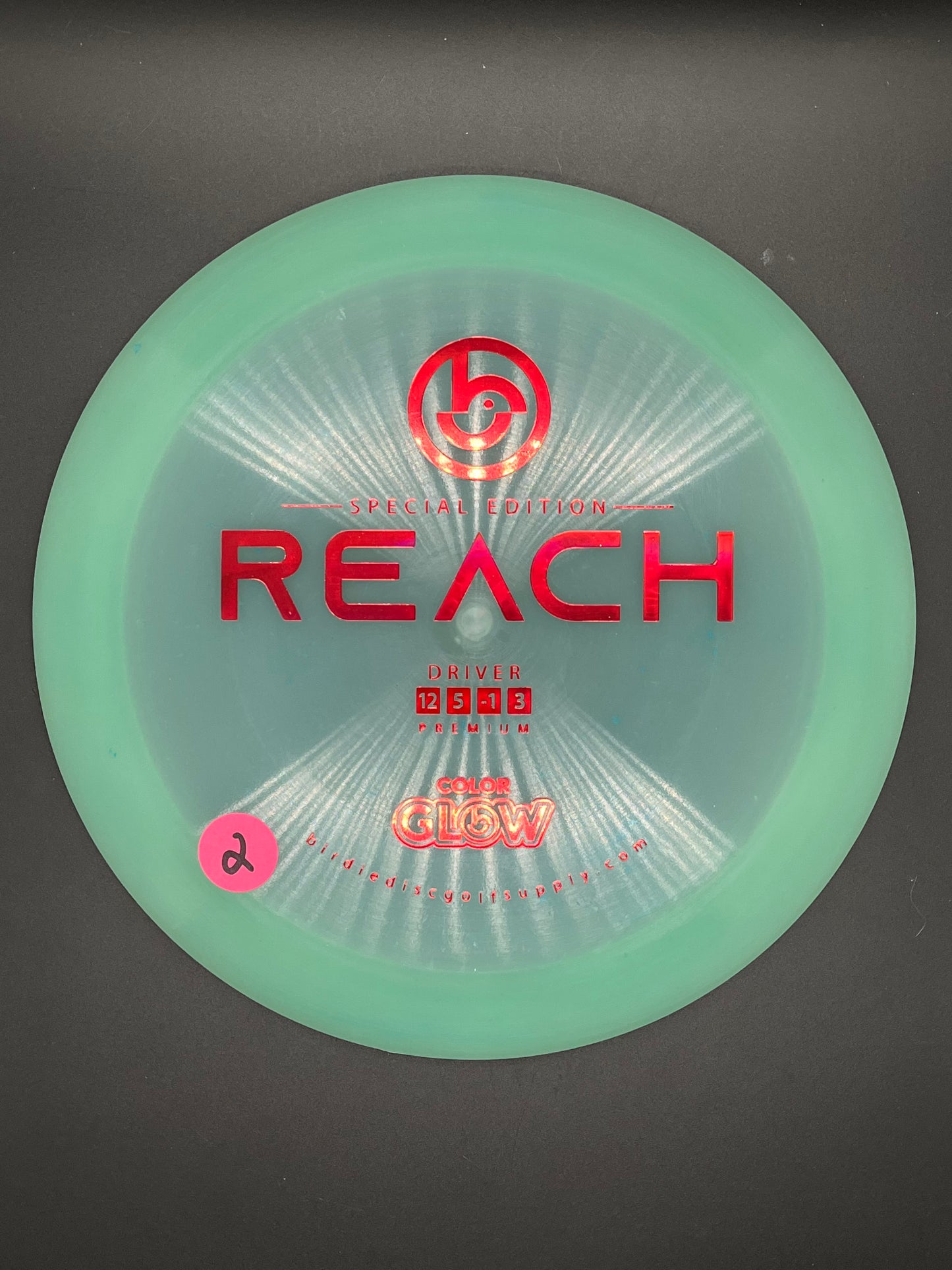 Birdie Disc Golf Supply Premium Color Glow Reach