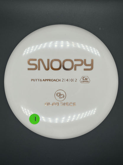 Alfa Discs Copper Snoopy