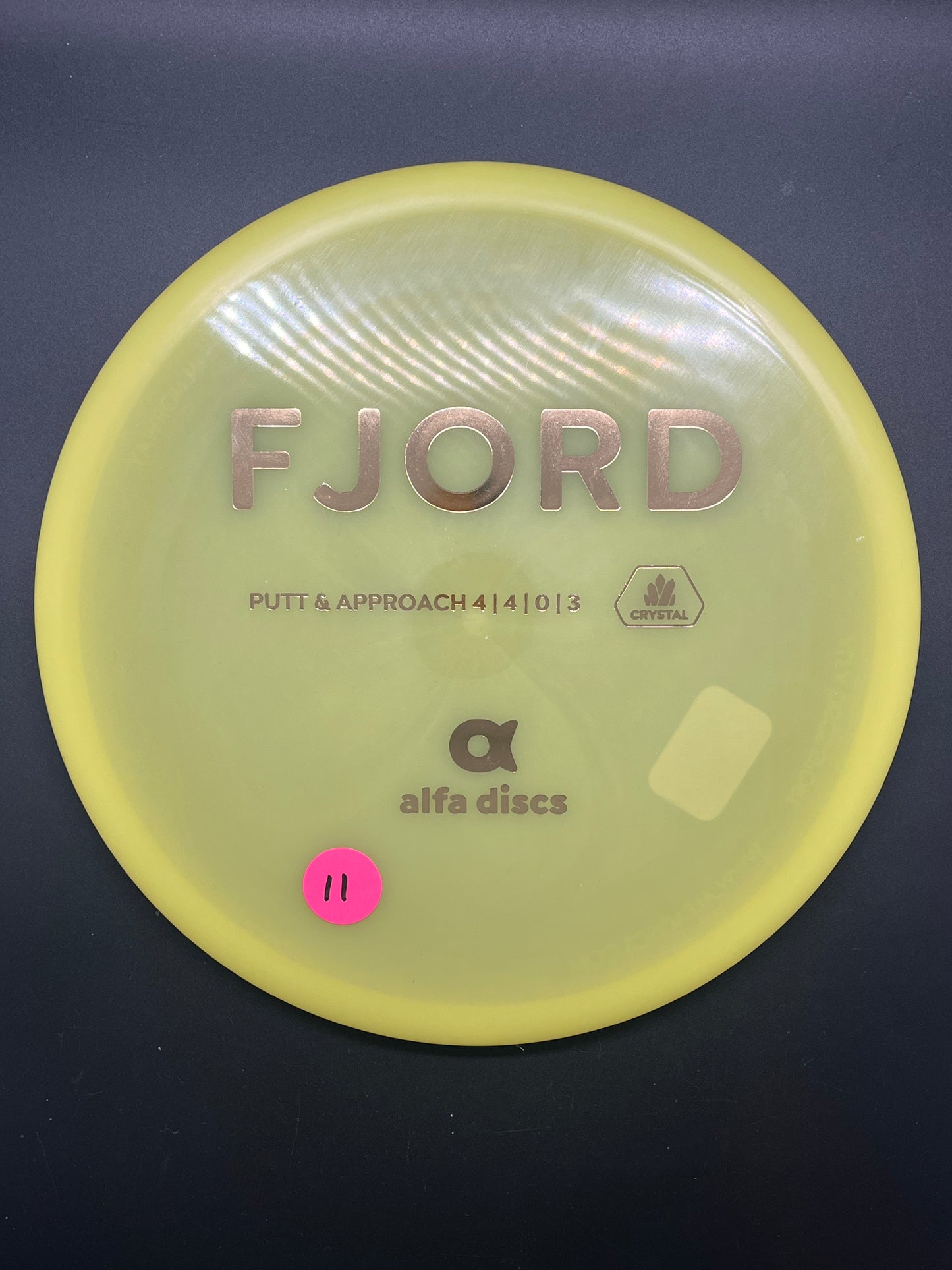 Alfa Discs Crystal Fjord