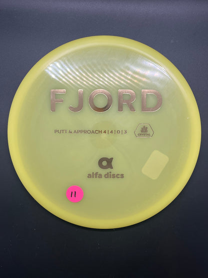 Alfa Discs Crystal Fjord
