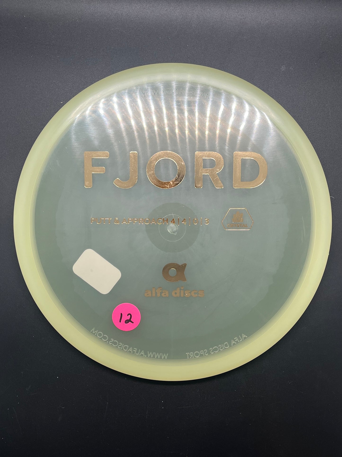 Alfa Discs Crystal Fjord