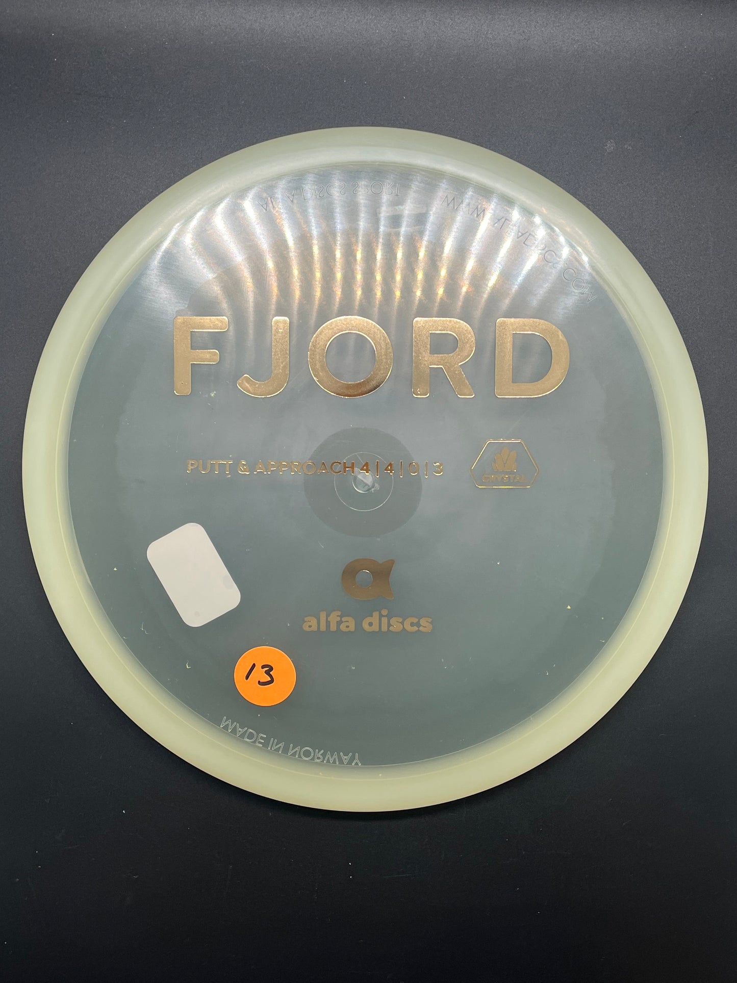 Alfa Discs Crystal Fjord