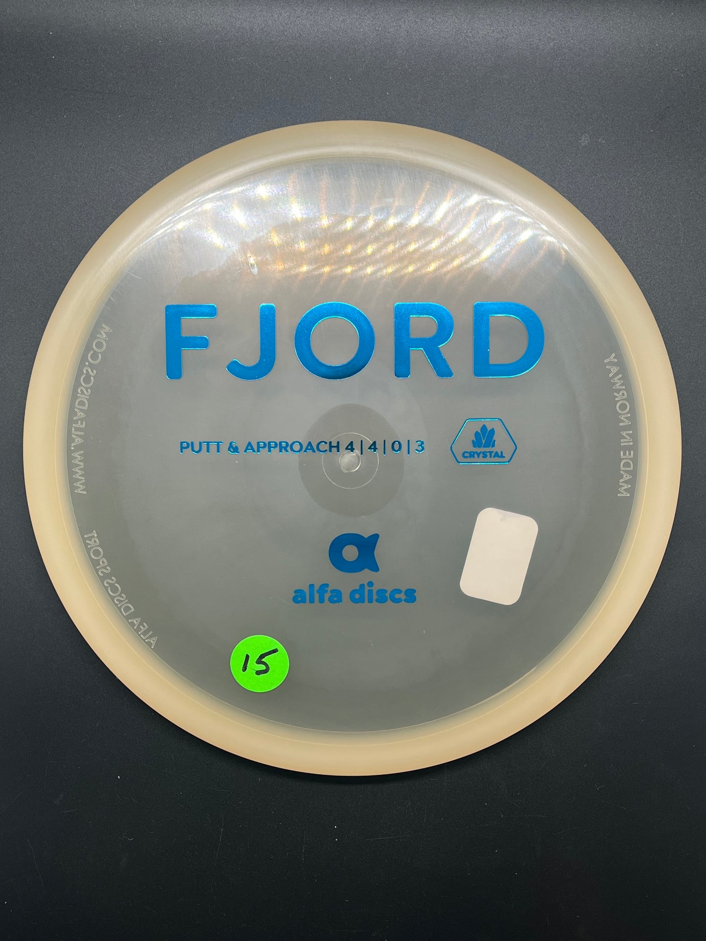 Alfa Discs Crystal Fjord