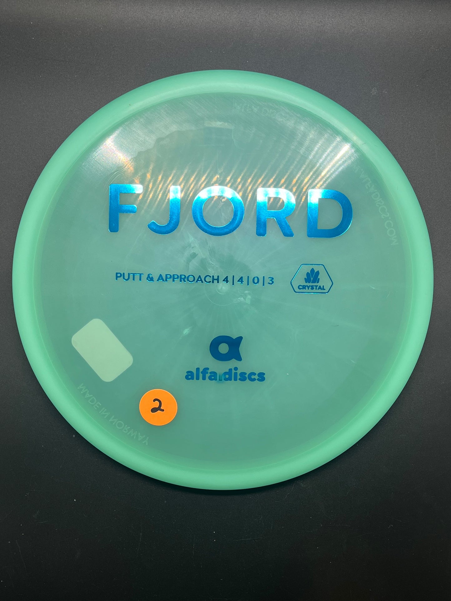 Alfa Discs Crystal Fjord