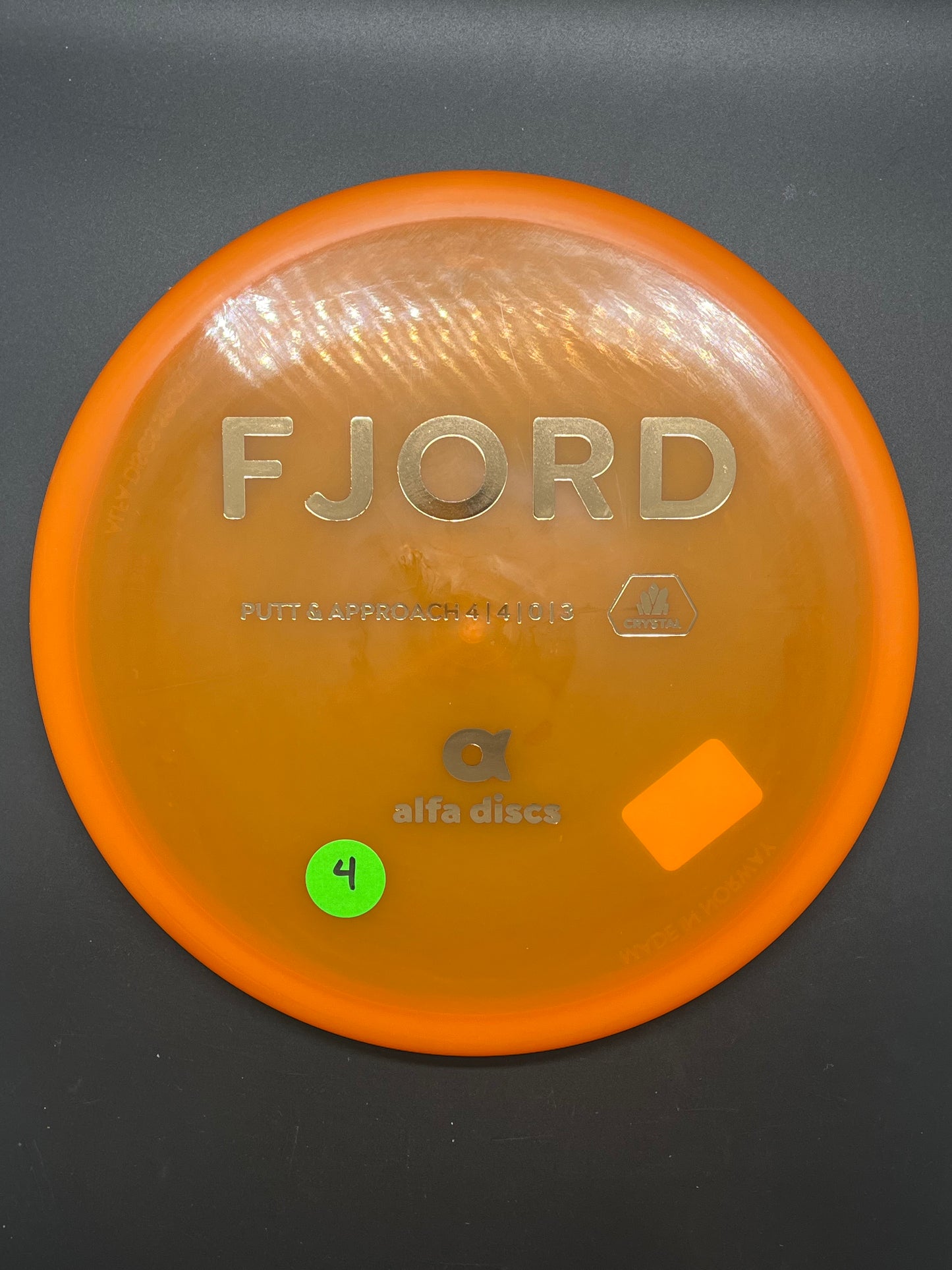 Alfa Discs Crystal Fjord