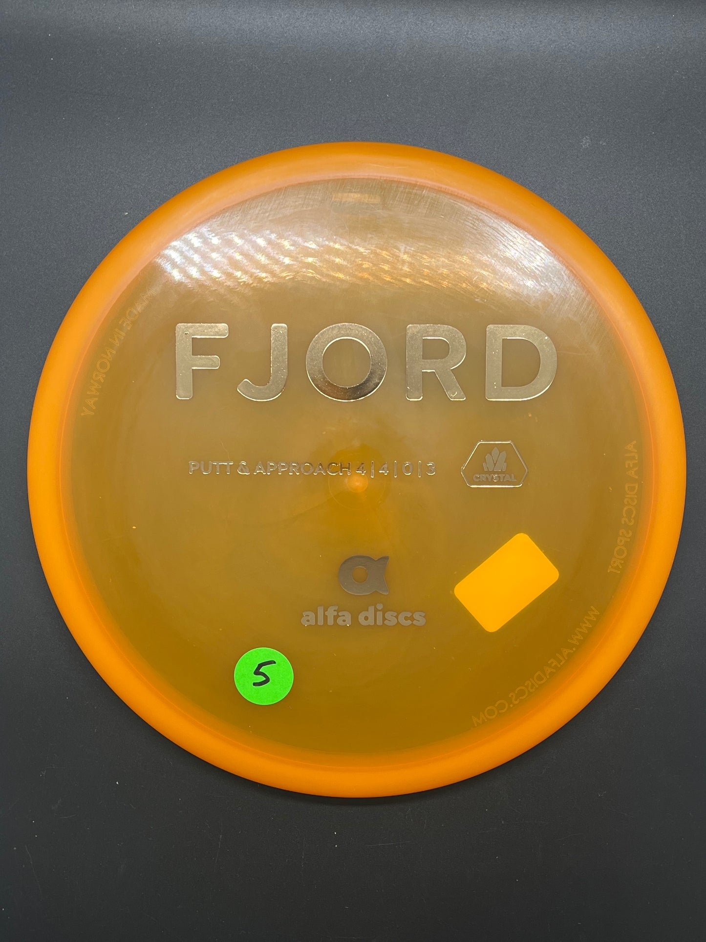 Alfa Discs Crystal Fjord
