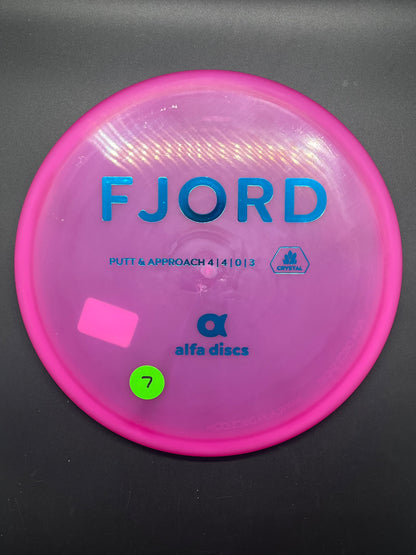 Alfa Discs Crystal Fjord
