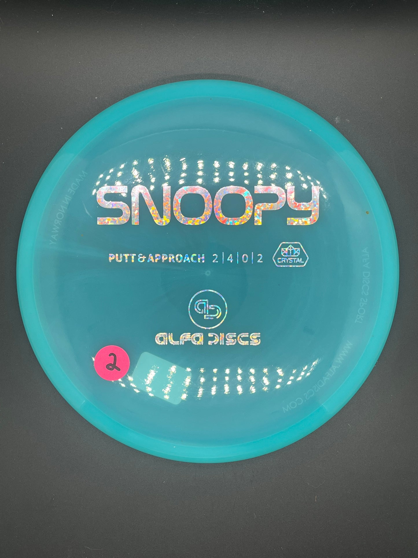 Alfa Discs Crystal Snoopy