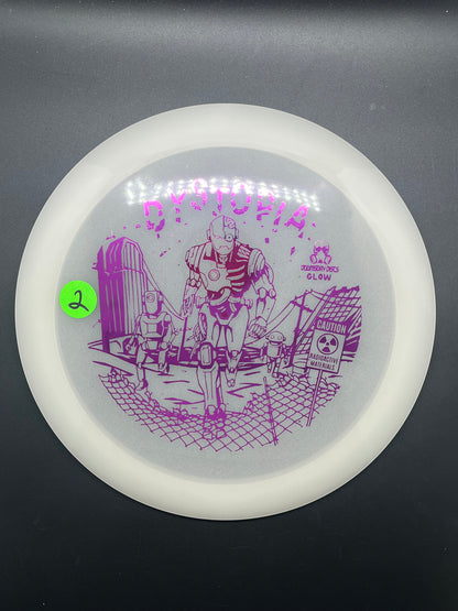 Doomsday Discs Glow Isolation Dystopia