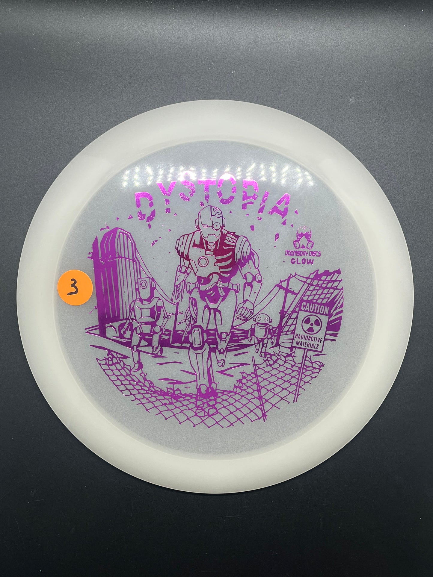 Doomsday Discs Glow Isolation Dystopia
