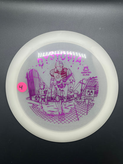 Doomsday Discs Glow Isolation Dystopia