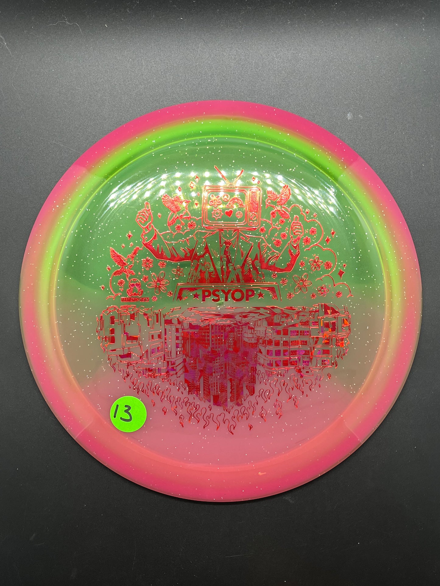 Doomsday Discs Retina Psyop