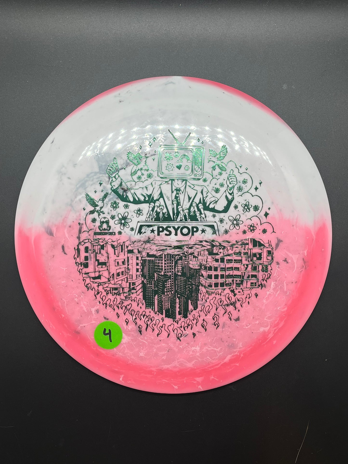 Doomsday Discs Retina Psyop