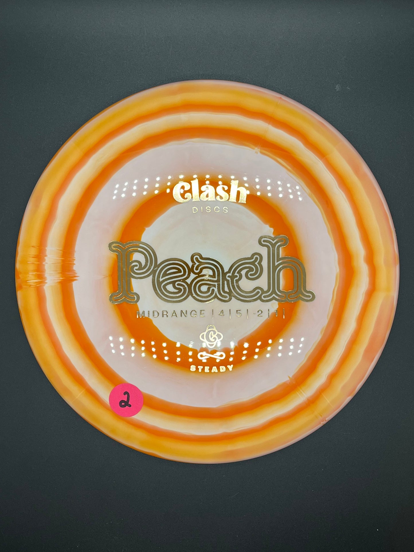 Clash Discs Steady Ring Peach