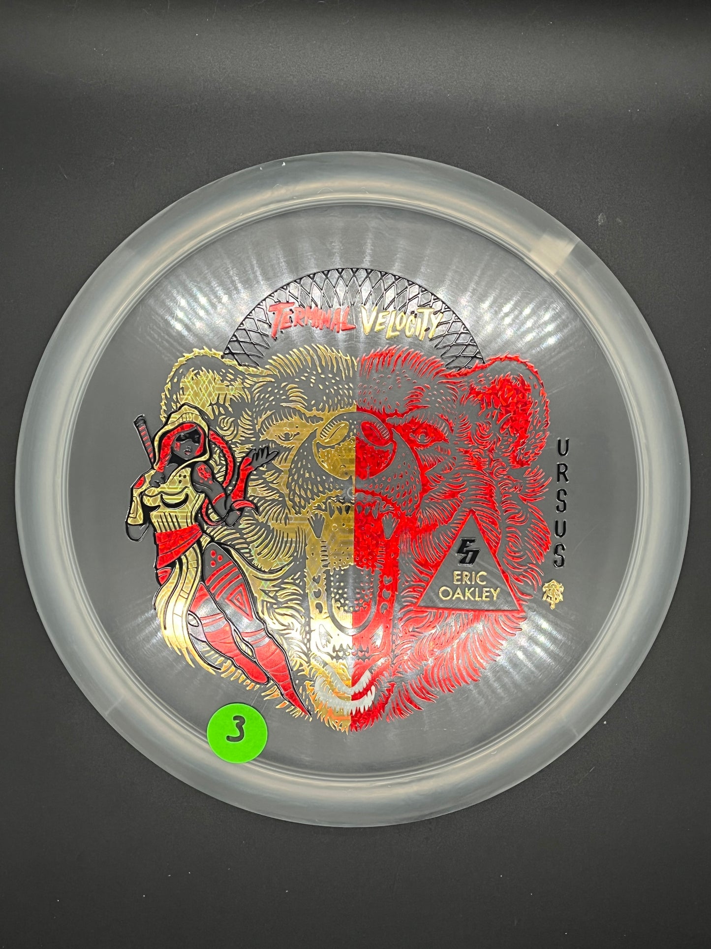 Terminal Velocity Discs Signature Glass Ursus